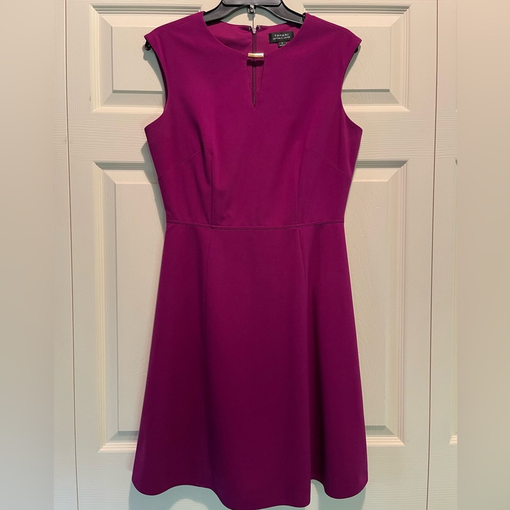 Tahari ASL Fuchsia Dress